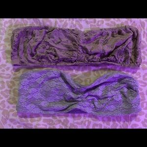 OBEY / VS PINK tube top bundle